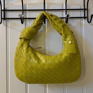 Cumin Woven Mini Jodi Bag